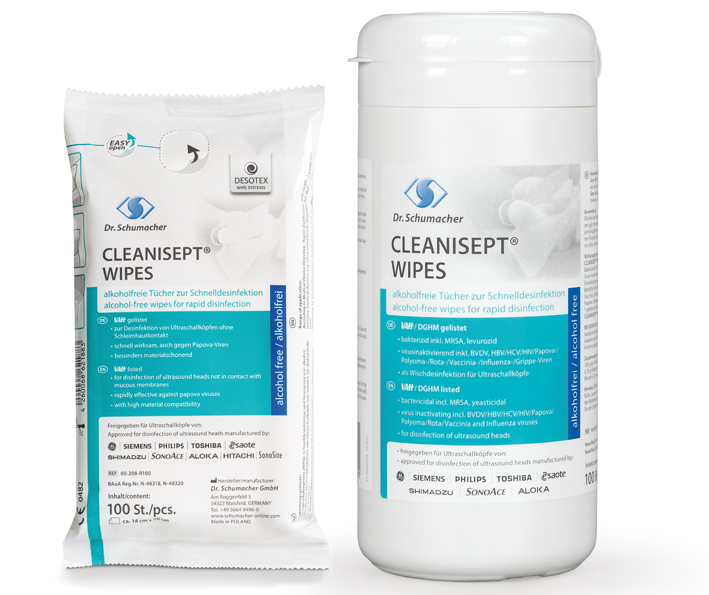 Flächendesinfektionstücher Cleanisept Wipes
