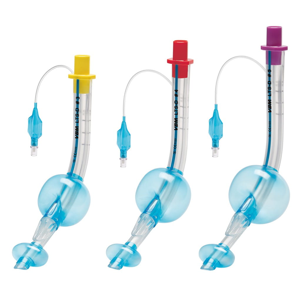 Larynx-Tubus Notfall LTS-D Set doppellumig Gr.0/1/2/2.5