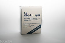 Objektträger mit Mattrand/ Marienfeld