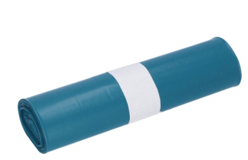 Abfallsack, 120 Ltr.  LDPE Premium Plus, Deiss, blau, 25 Stk