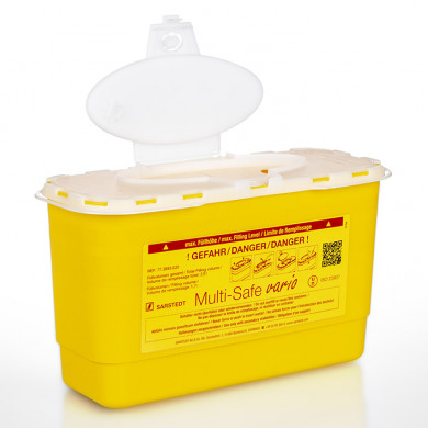 Kanülensammler/Abwurfbehälter Multi-Safe vario 2 L