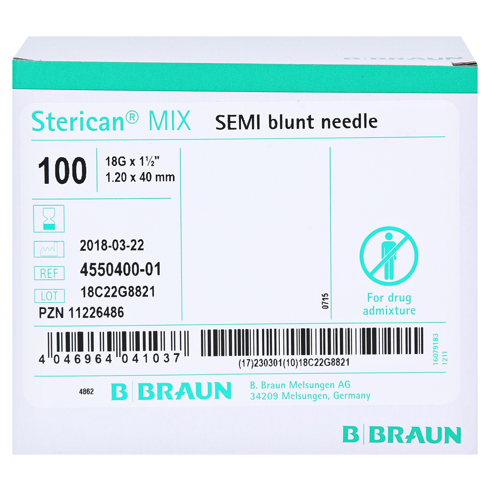 Einmalkanüle Sterican Mix