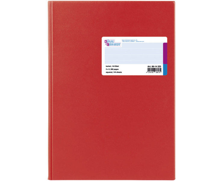 König & Ebhardt Geschäftsbuch A5