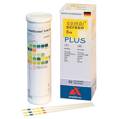 CombiScreen 5+N PLUS Urinteststreifen, 100 Stk.