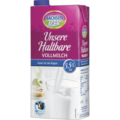 H-Milch 3,5% mit Laktose