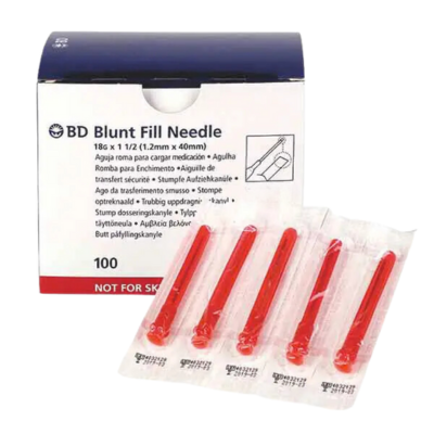 Sicherheitsaufziehkanüle Blunt Fill