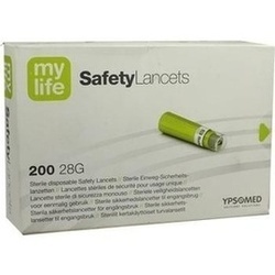 mylife Safety Lancets Comfort 28G 1,5mm, 200 Stk.