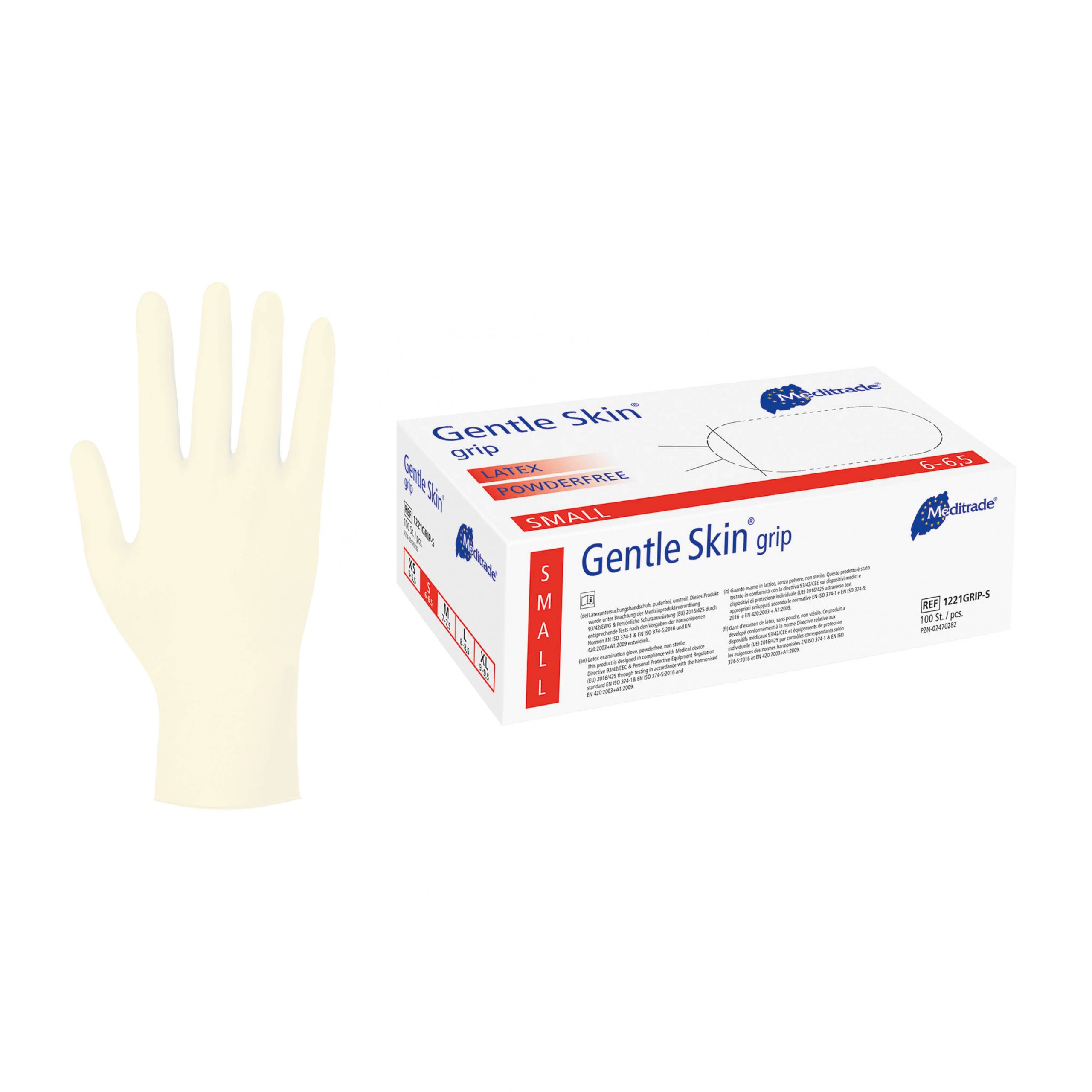 Gentle Skin grip Latex puderfrei, 100 Stk.