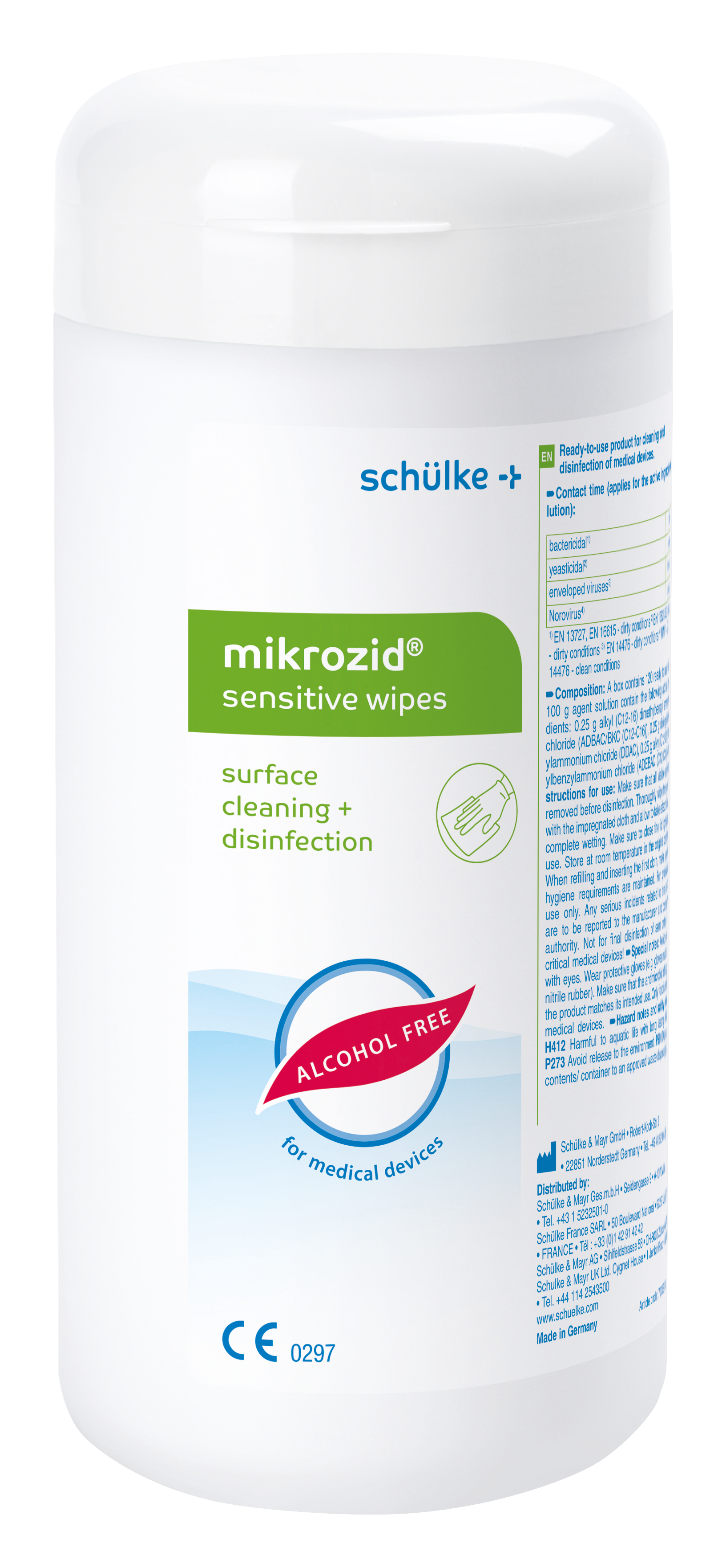 Flächendesinfektion Mikrozid Sensitive Wipes