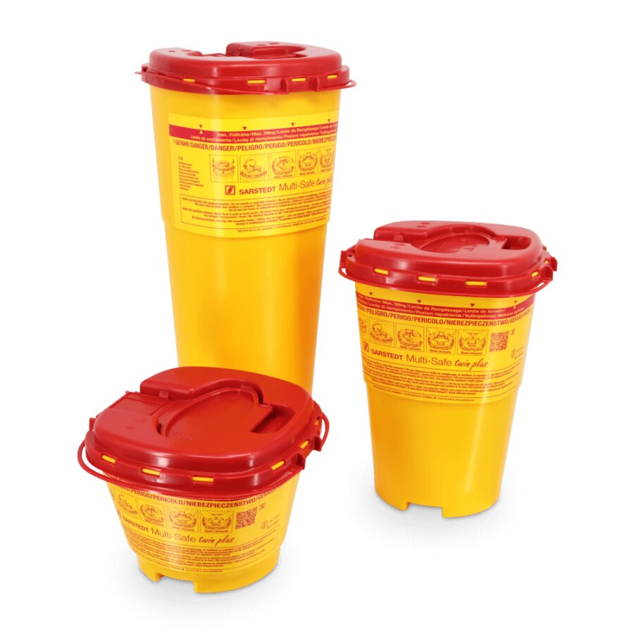 Kanülenabwurfbehälter Multi-Safe twin plus