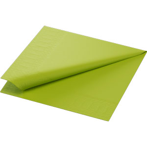 Duni Serviette, Tissue, 33x33 cm, 3-lagig, Kiwi