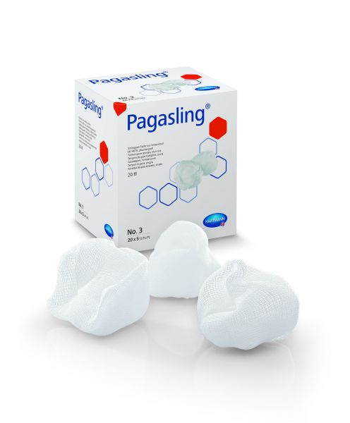 Pagasling Tupfer walnußgroß Gr. 2, unsteril, 1000 Stk.