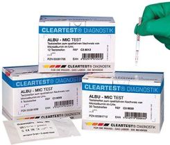 Urinanalyse-Teststreifen Cleartest Albu-Mic