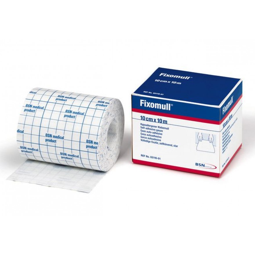 Fixomull Klebemull 10 cm x 10 m, Rolle