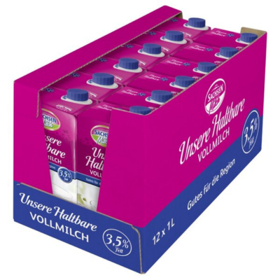 H-Milch 3,5% mit Laktose