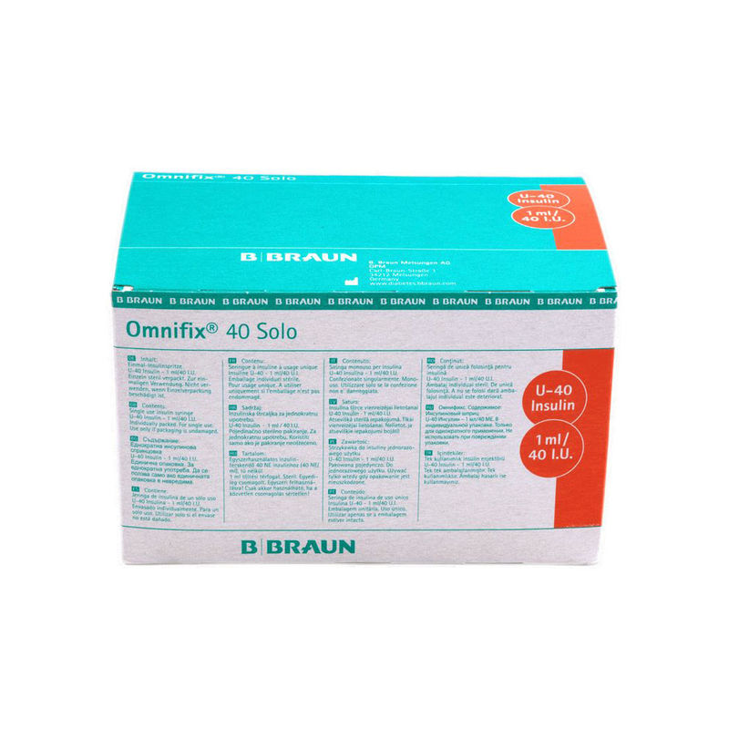 Insulinspritze Omnifix 40 Solo