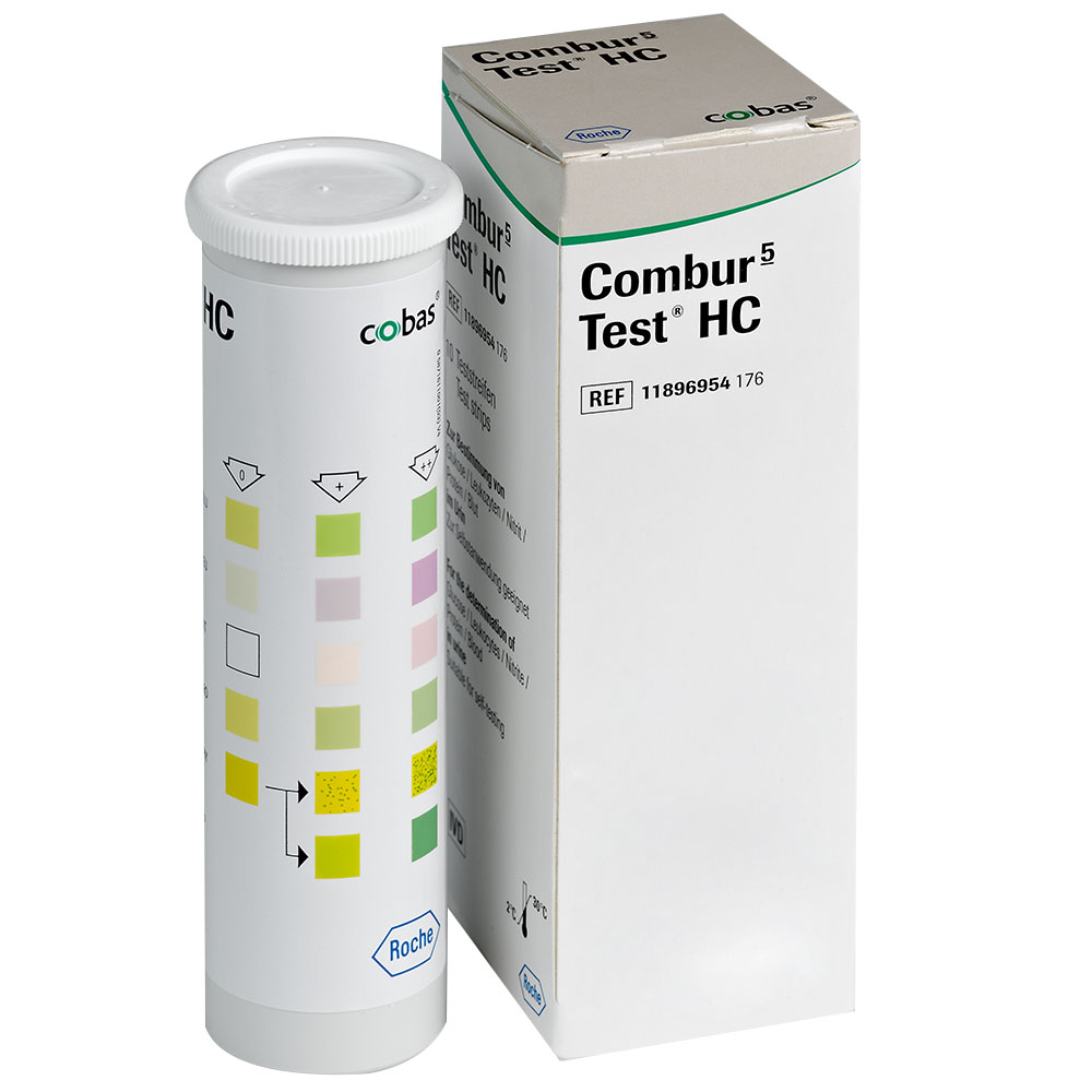 Combur 5 HC Urinteststreifen, 10 Stk.