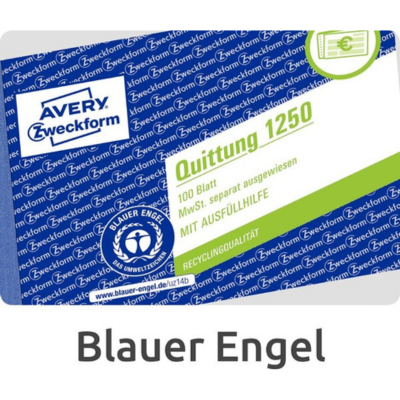 Zweckform Ausgabebeleg DIN A6 quer