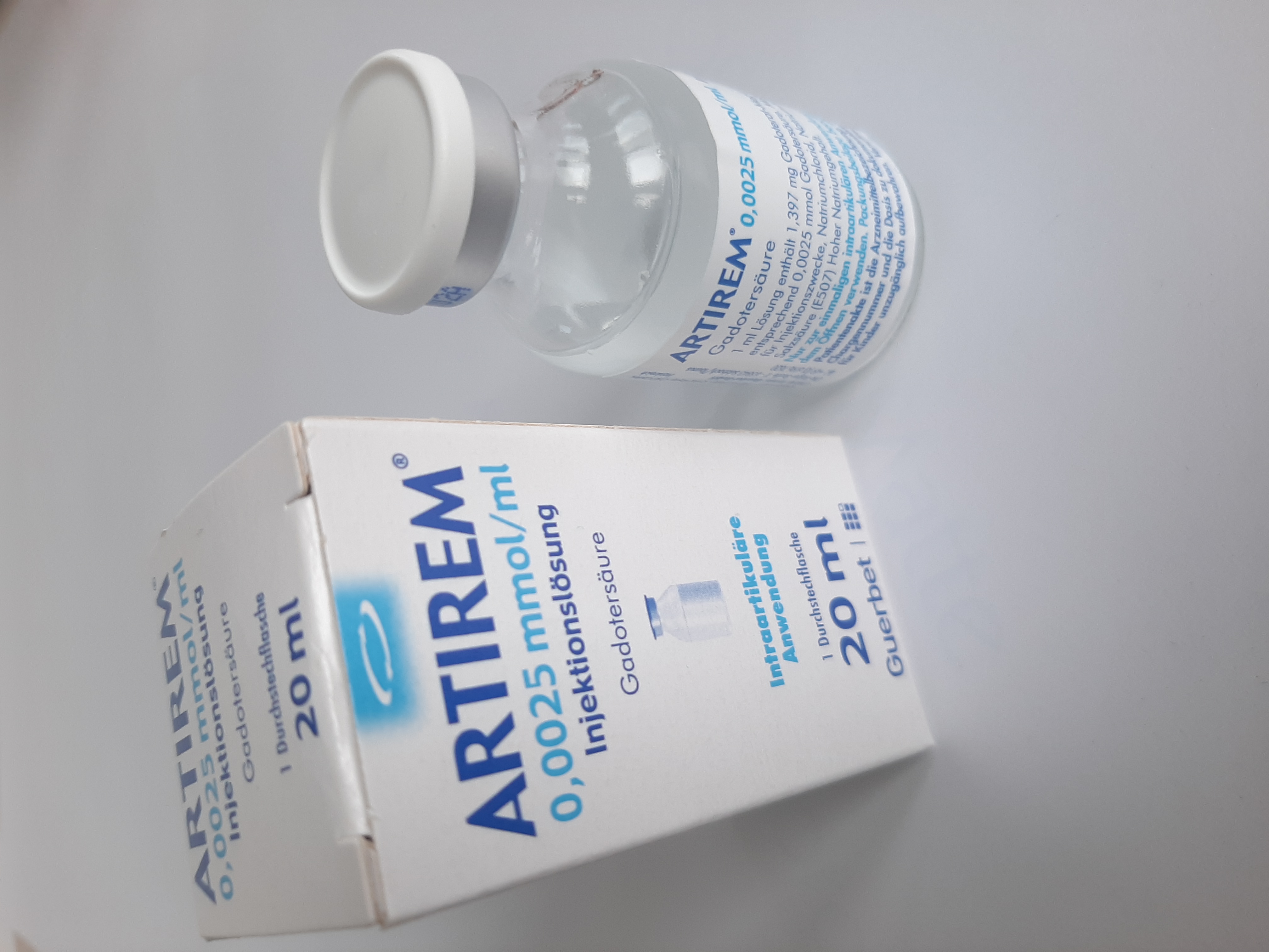 Artirem Glasflasche, 20 ml