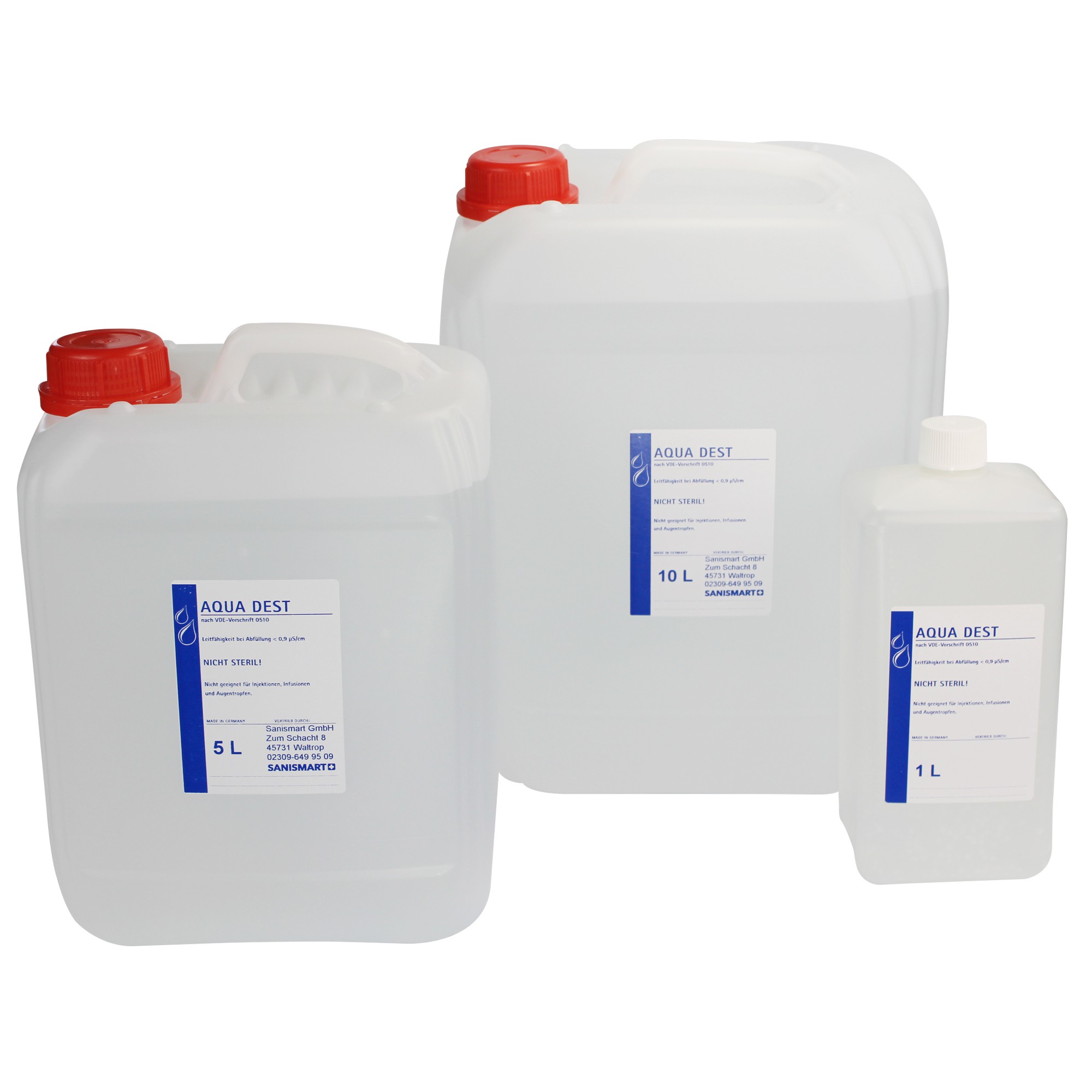 Aqua-dest Laborwasser