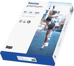 Kopierpapier  tecno Premium DIN A3, 80g/qm, 500 Blatt