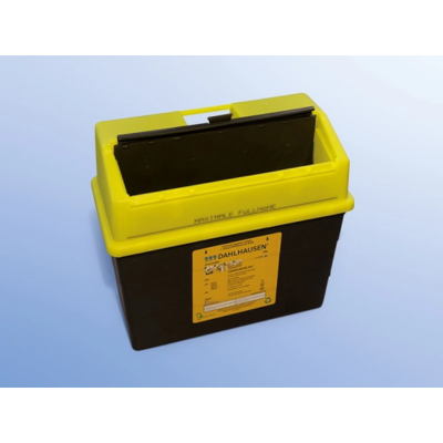 Kanülensammler/Abwurfbehälter Sharpsafe