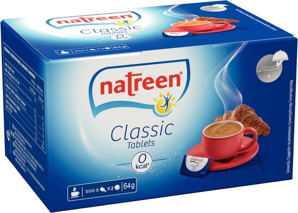 Natreen Süßstofftabletten 2er Portion, 500 Stk.