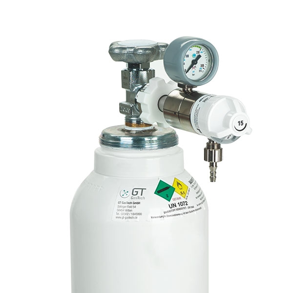Druckminderer für Sauerstoffflasche