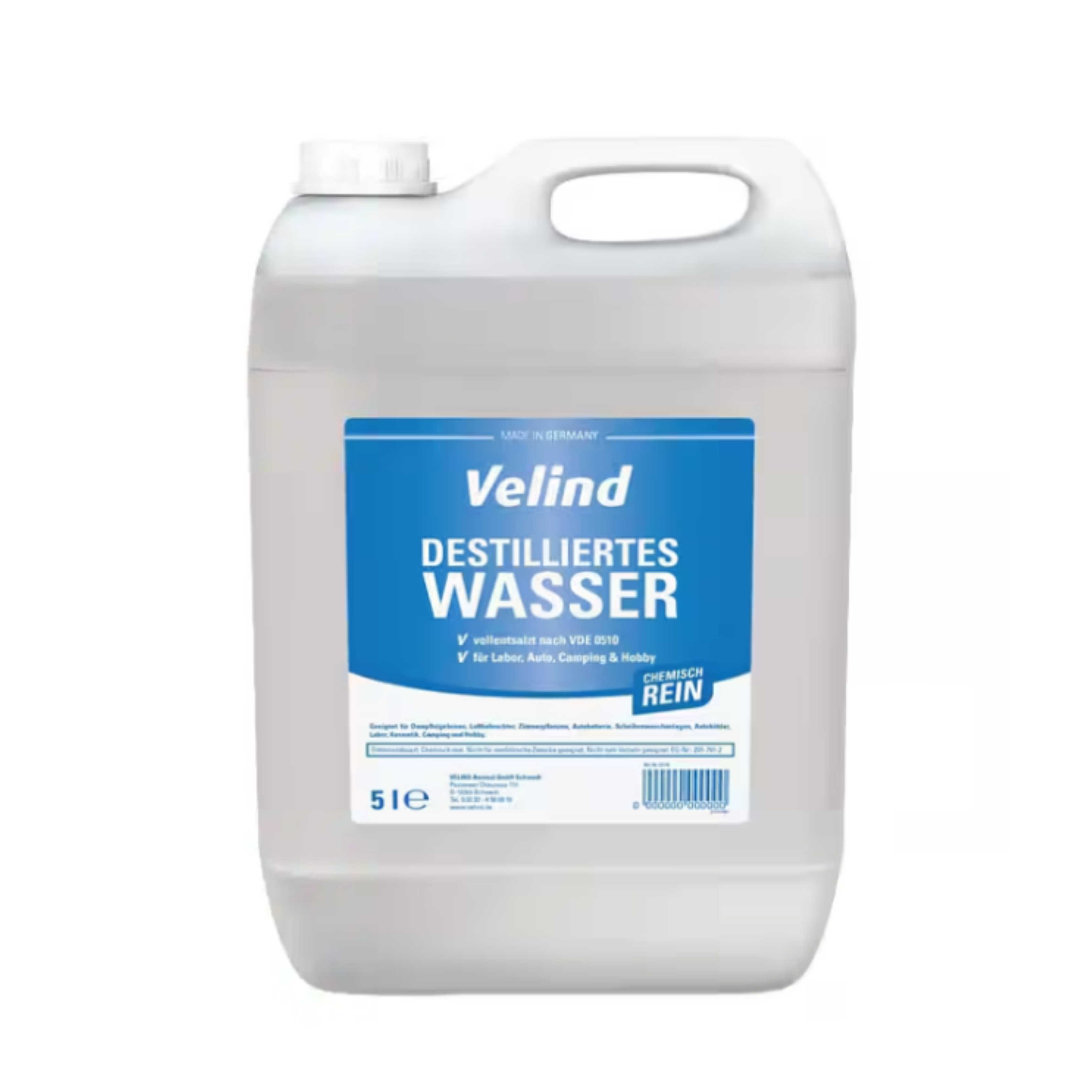Destilliertes Wasser Velind 