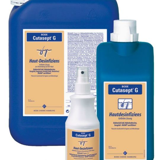 Cutasept G gefärbt Sprühflasche für die Haut, 250 ml