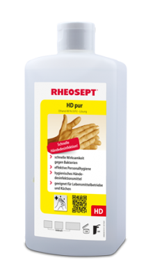 Handdesinfektion HD Pur 500 ml, Rheosol, Euroflasche
