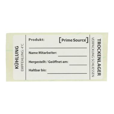 Label Kühlung Trockenlager