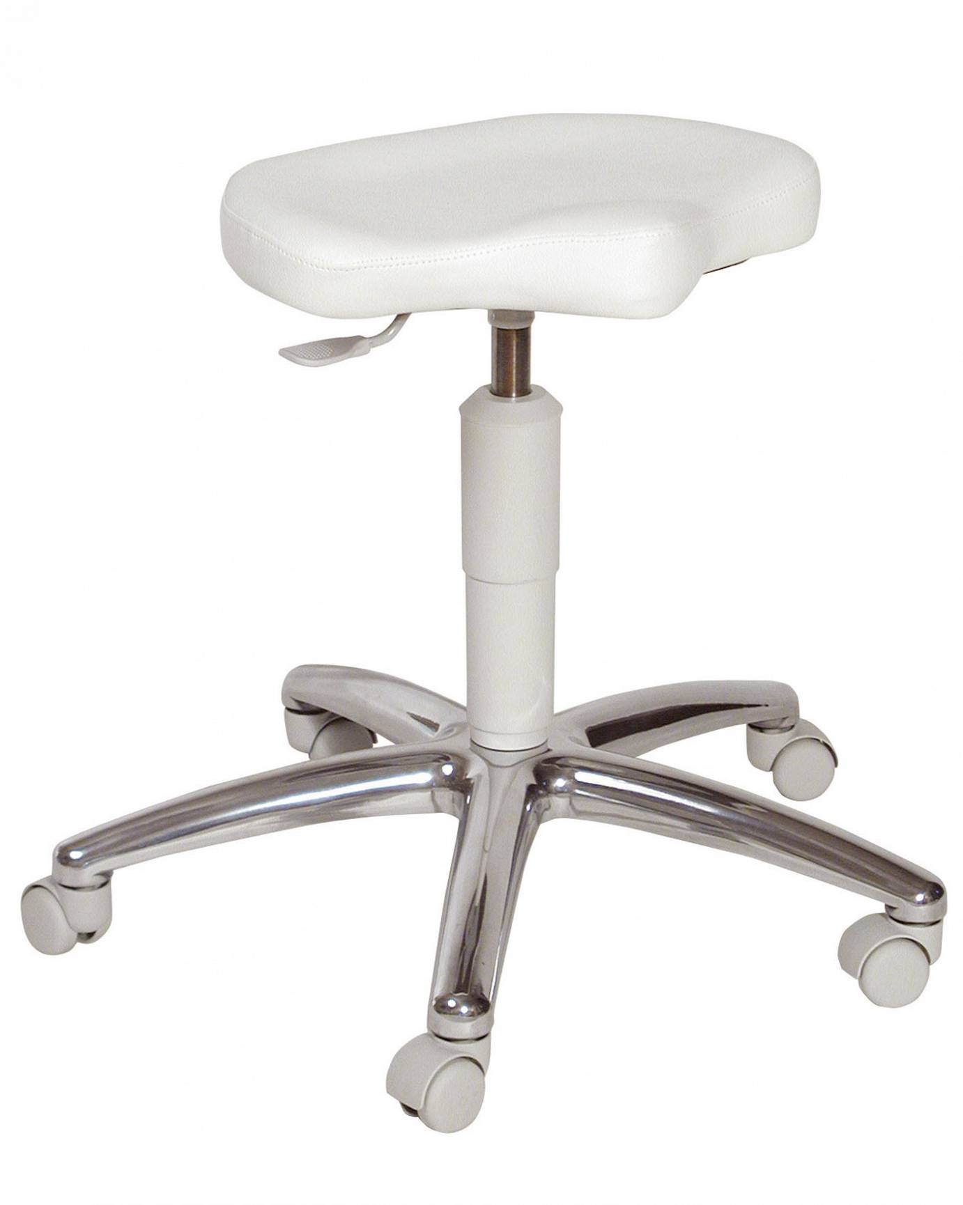 Drehhocker mit Sattelsitz