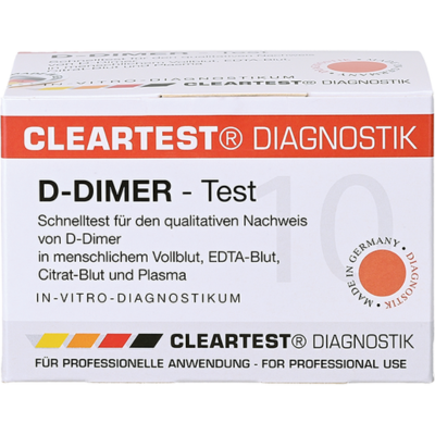 Schnelltest Cleartest D-Dimer