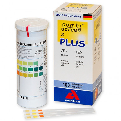 CombiScreen 3 PLUS Urinteststeifen, 100 Stk.