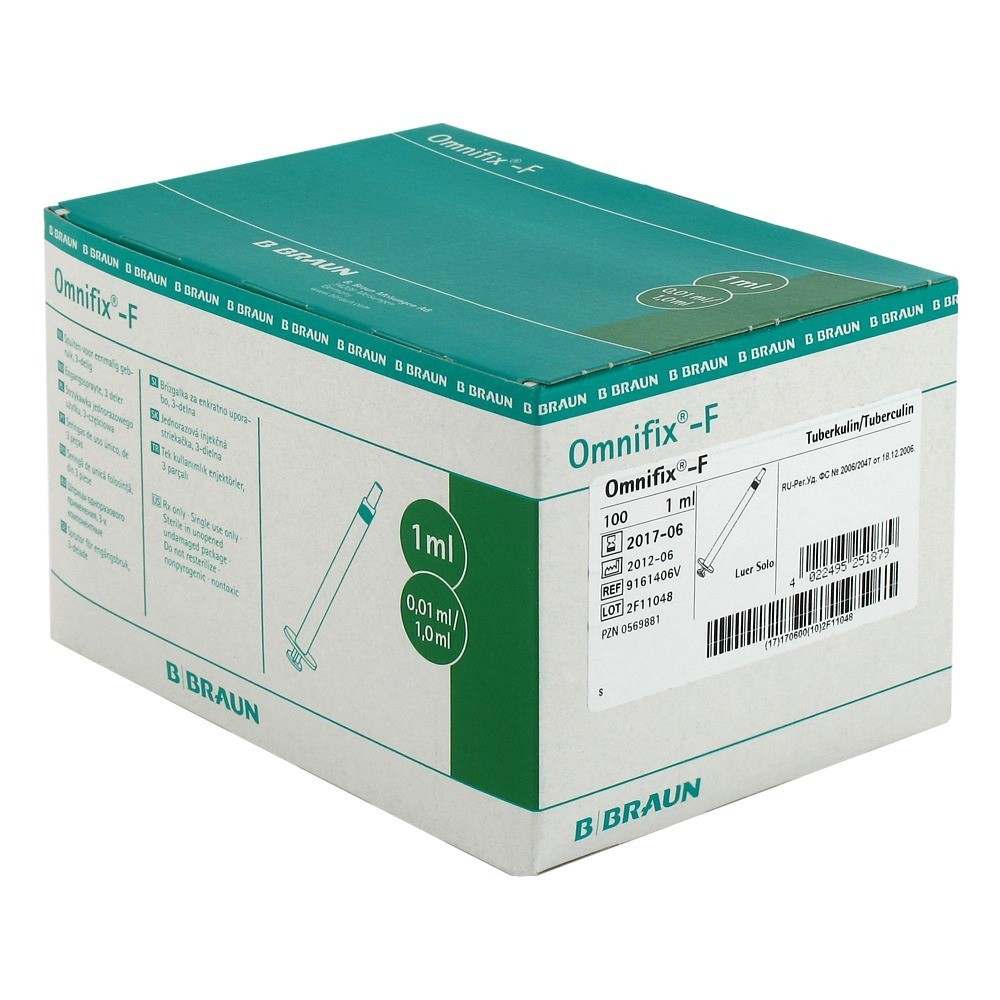 Tuberkulinspritze Omnifix-F