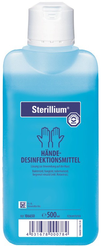 Händedesinfektion Sterillium