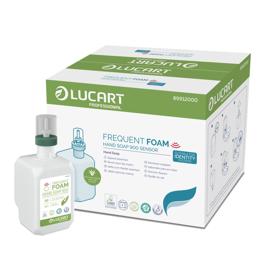 Handseife Lucart Frequent Foam 900, 6x900 ml