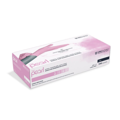 Pink Pearl Nitril Handschuhe, puderfrei, 100 Stk.