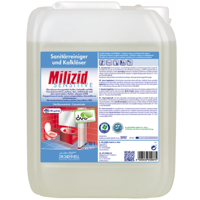 Dr. Schnell MILIZID sensitive, 10 l, Sanitäreiniger