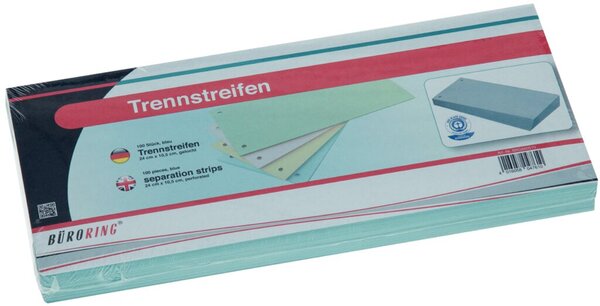 Trennstreifen gelocht