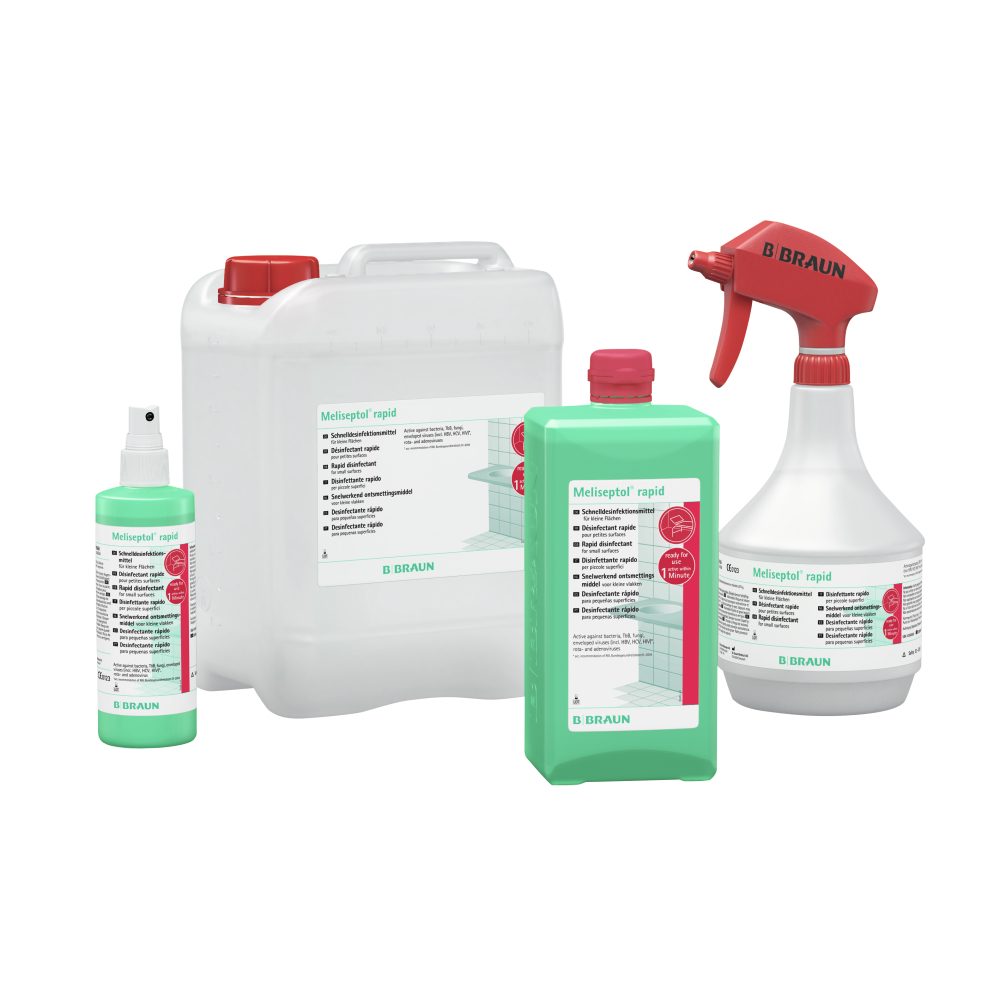 Flächendesinfektion Meliseptol Rapid
