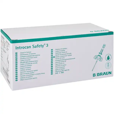 Venenverweilkanüle Introcan safety 3-W