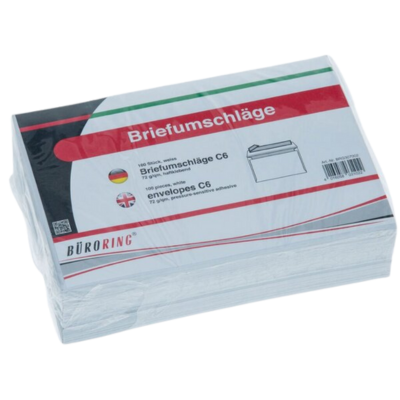 Briefumschläge ohne Fenster