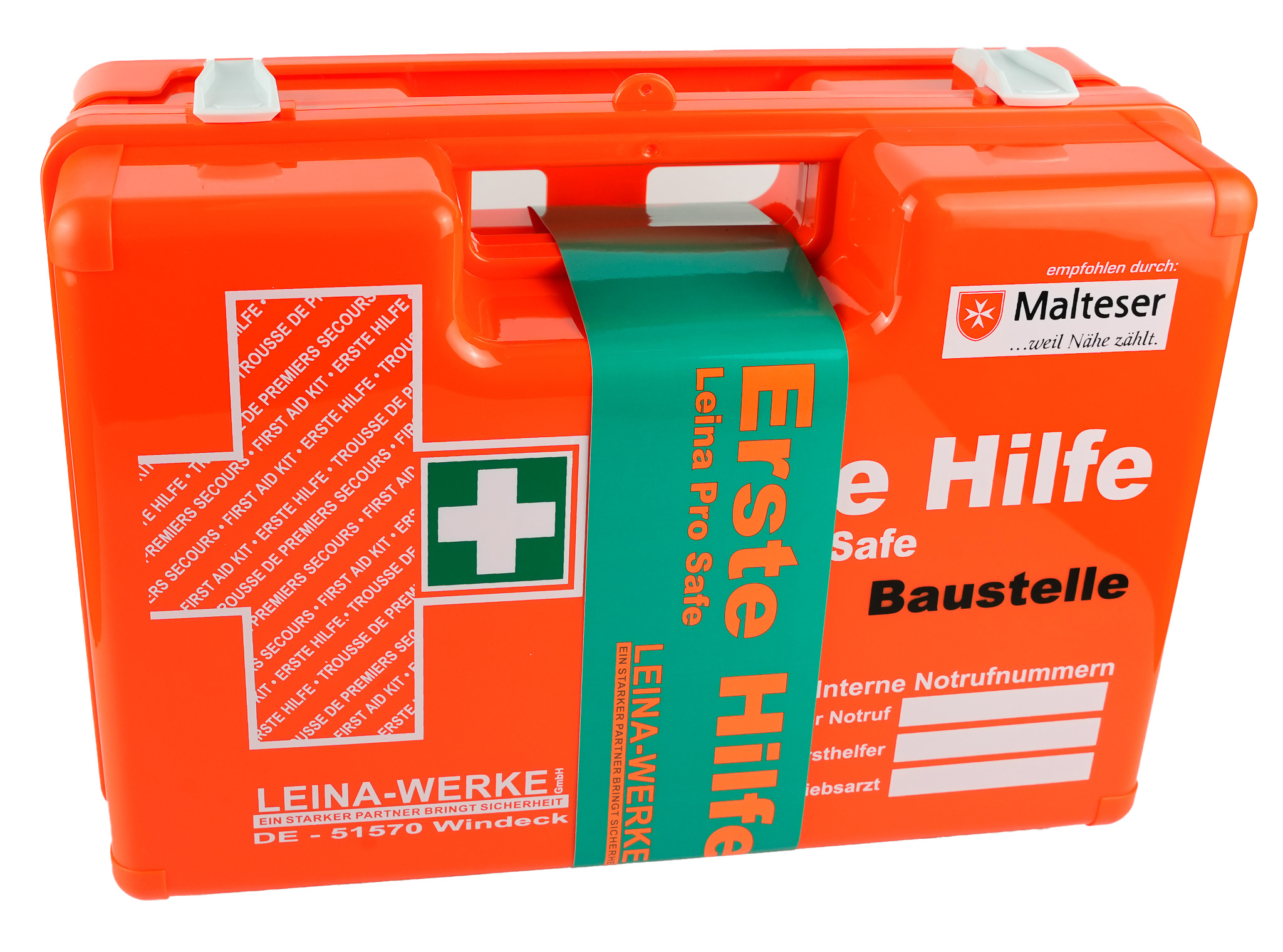 Erste-Hilfe-Koffer Leina Pro Safe"Baustelle"