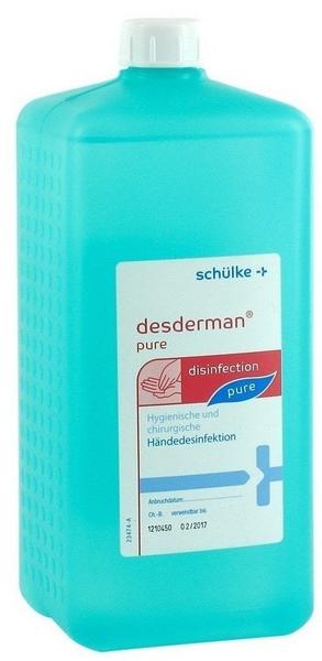 Desderman pure für Hände Euroflasche, 1 L