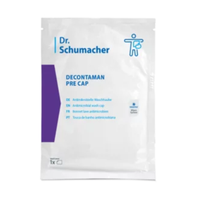 Antimikrobielle Waschhaube Decontaman 