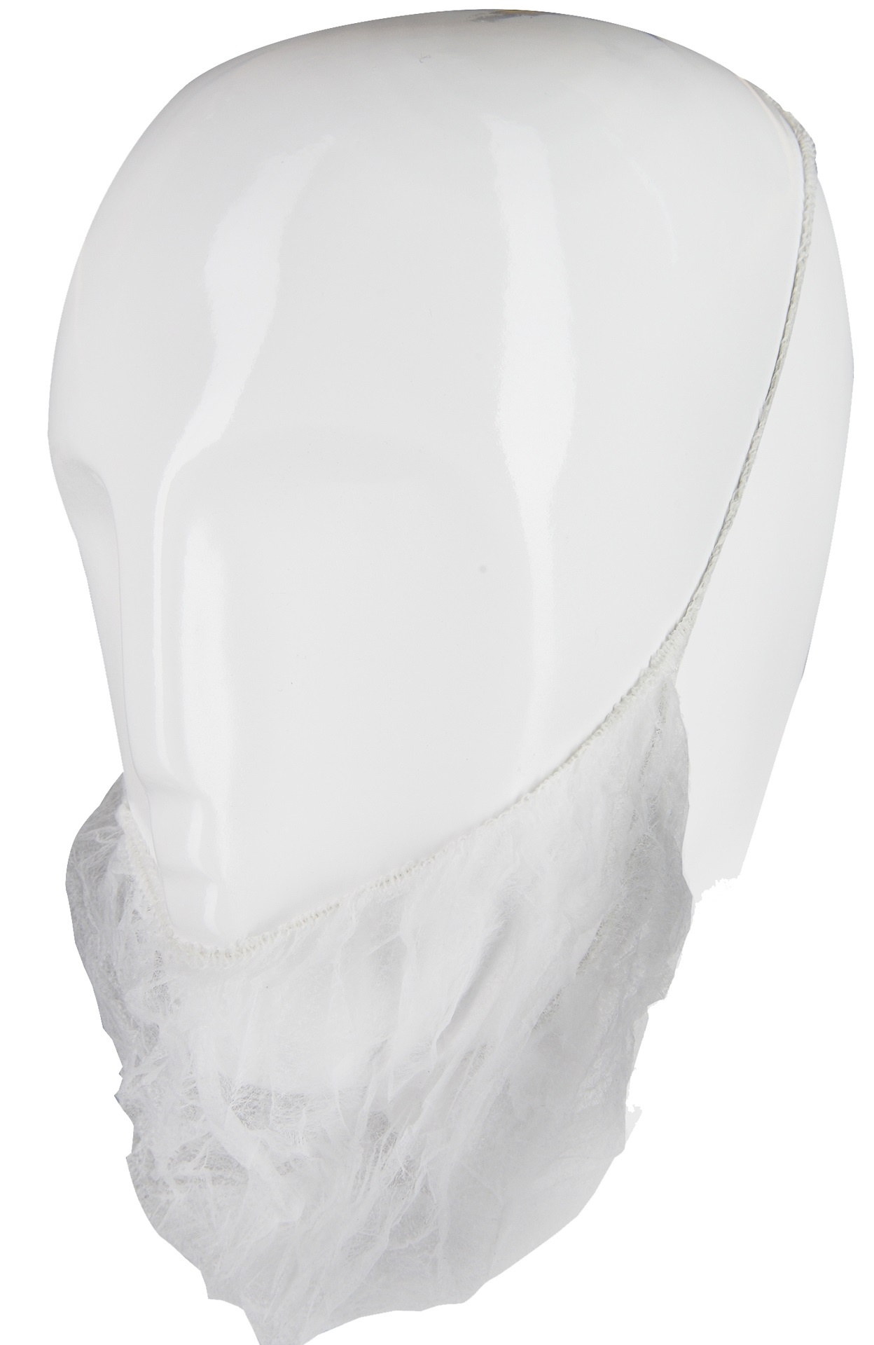 Bartschutz Eco PP weiß, 100 Stk. Bartschutz Eco PP weiß, 100 Stk.