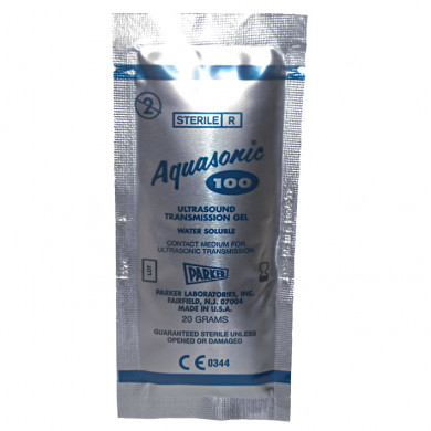 Aquasonic 100 Pads Ultraschallgel steril, 48 x 20 g