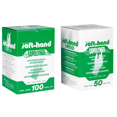 Soft-Hand Copolymer einzeln steril Gr. L, 100 Stk.